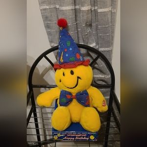 Dandee Tickle Tickle Wiggle Happy Birthday plushie (rare and still in box)